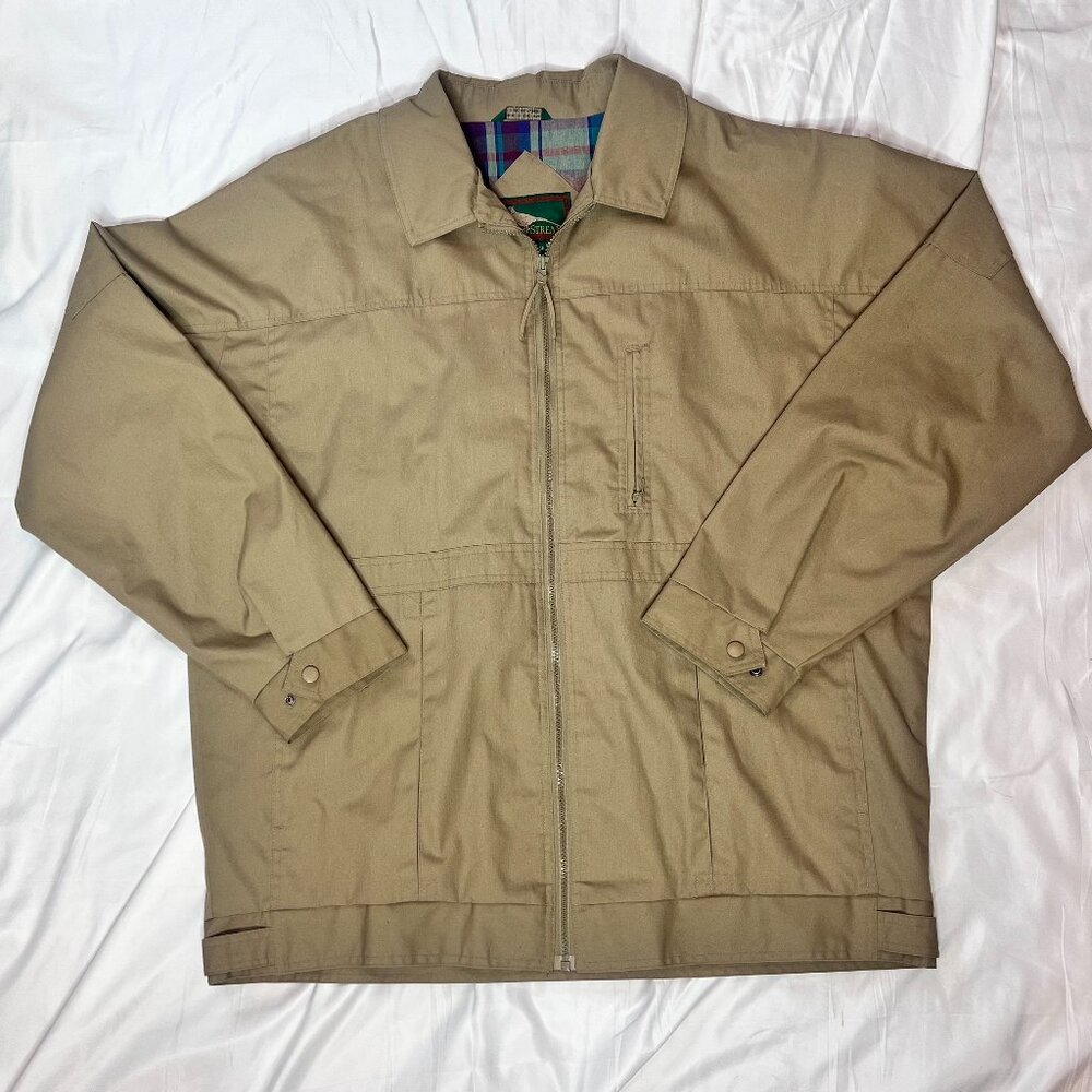 VINTAGE Field & Stream XXL Longs Men's Cargo Jacket Hunting Fishing- 2XL Pockets